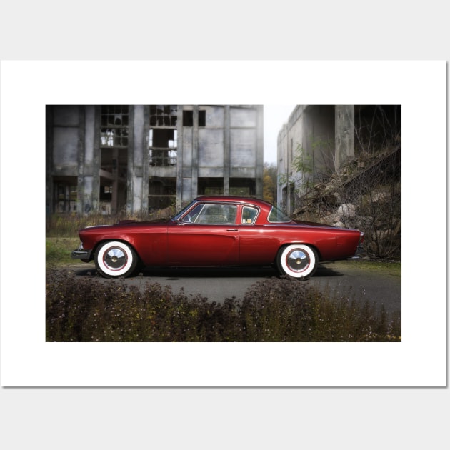 1955 Studebaker Wall Art by hottehue